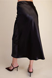 A Little Shimmer Maxi Skirt - Greige Goods