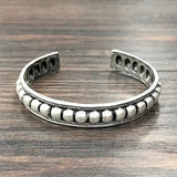 Boho 12mm Cuff Bracelet - Greige Goods