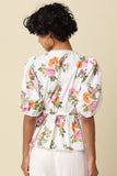 Trisha Blouse - Greige Goods