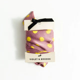 Dot Skinny Scarf - Greige Goods