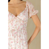 The Delicate Floral Maxi Dress