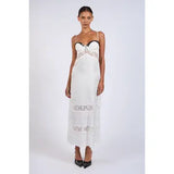 Double Back Midi Dress - Greige Goods
