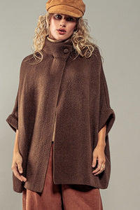 Joyful Stroll Knitted Neck Cape