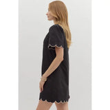 Solid Short Sleeve Mini - Greige Goods