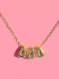 Sorority Bubble Necklace - Greige Goods
