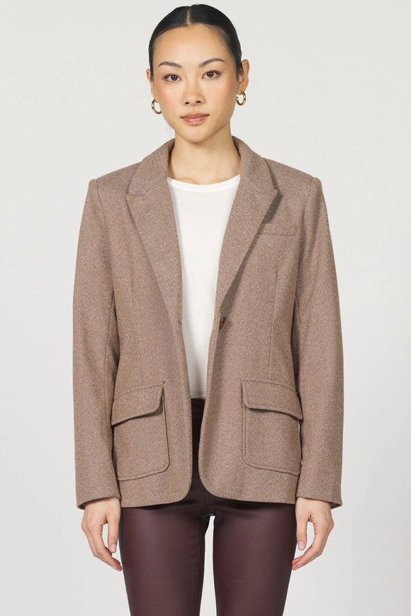 Elfi Blazer - Greige Goods