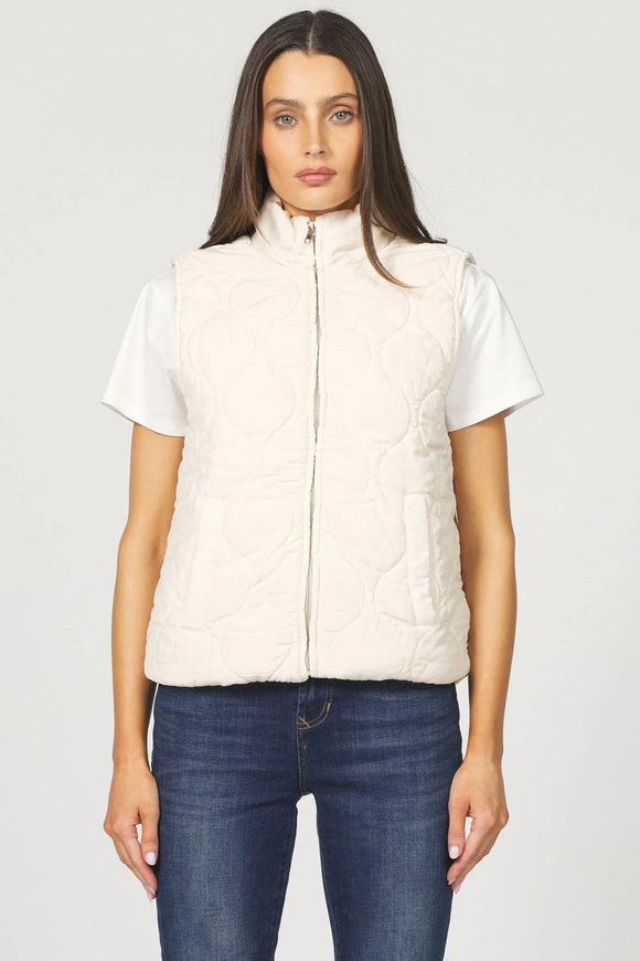 Hadley Vest Jacket - Greige Goods
