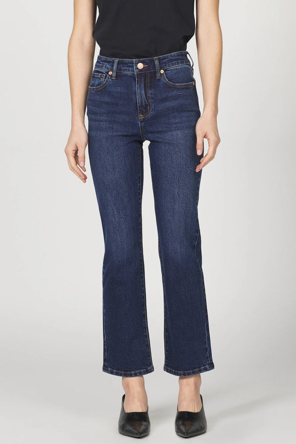 Anika Straight Leg Jean - Greige Goods