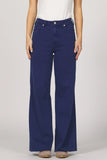 Fiona Wide Leg Jean - Greige Goods