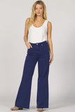 Fiona Wide Leg Jean - Greige Goods