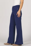 Fiona Wide Leg Jean - Greige Goods