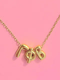 Sorority Bubble Necklace - Greige Goods