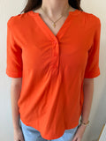 Bymmjoella V-Neck Top - Greige Goods