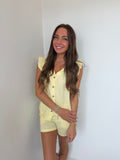 Ruffle Top - Greige Goods