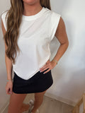 The Ciara Top - Greige Goods