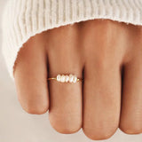 Sora Pearl Ring - Greige Goods