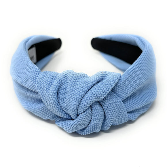 Solid Color Knotted Headband - Greige Goods