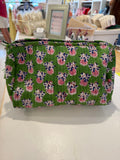 Quilted Print Make-up Bag