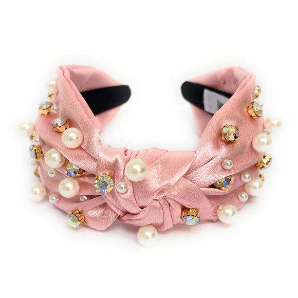 Silk Embellished Headband