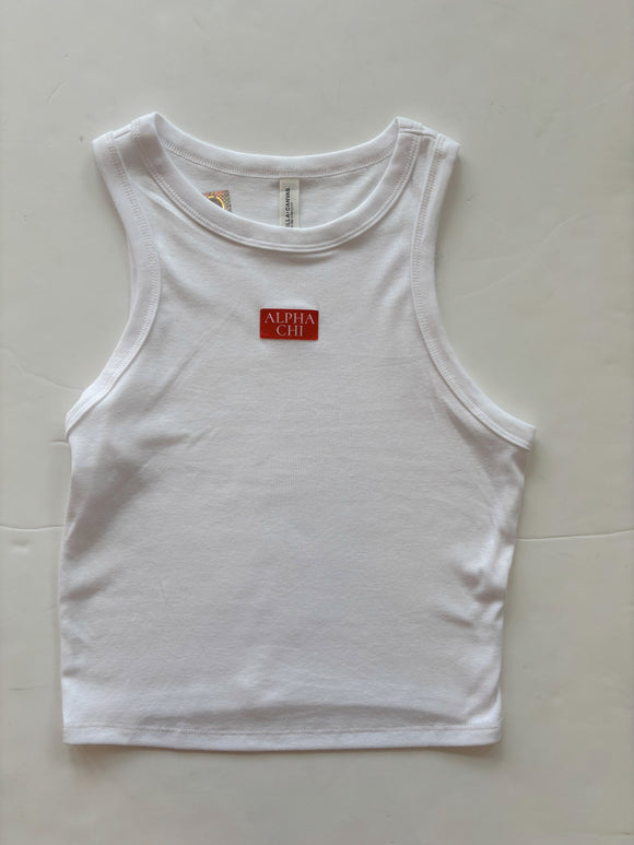 Sorority Patch Tank - Greige Goods