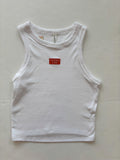 Sorority Patch Tank - Greige Goods