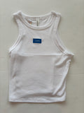 Sorority Patch Tank - Greige Goods