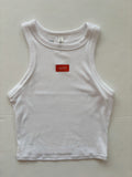 Sorority Patch Tank - Greige Goods