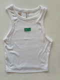 Sorority Patch Tank - Greige Goods