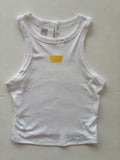 Sorority Patch Tank - Greige Goods