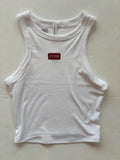 Sorority Patch Tank - Greige Goods