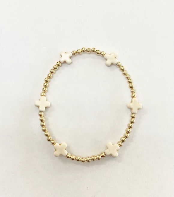 Gold Coast Prayer Bracelet - Greige Goods