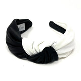 Black White Top Knitted Headband - Greige Goods