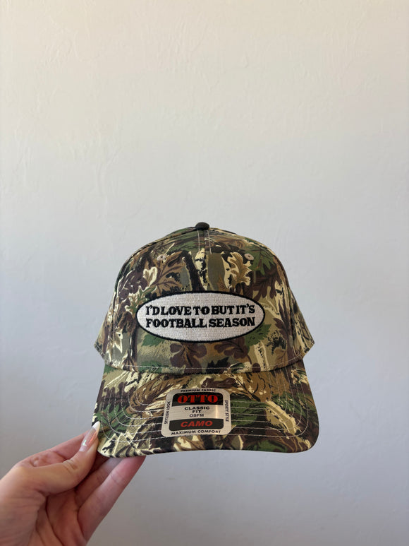 It's Football Season Hat - Greige Goods
