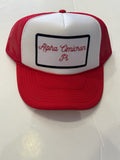 Sorority Patch Trucker Hat - Greige Goods