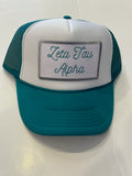 Sorority Patch Trucker Hat - Greige Goods