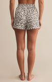 Luxe Leopard Short - Greige Goods
