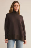 Sable Rib Sweatshirt - Greige Goods