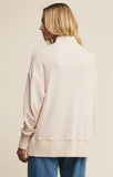 Sable Rib Sweatshirt - Greige Goods