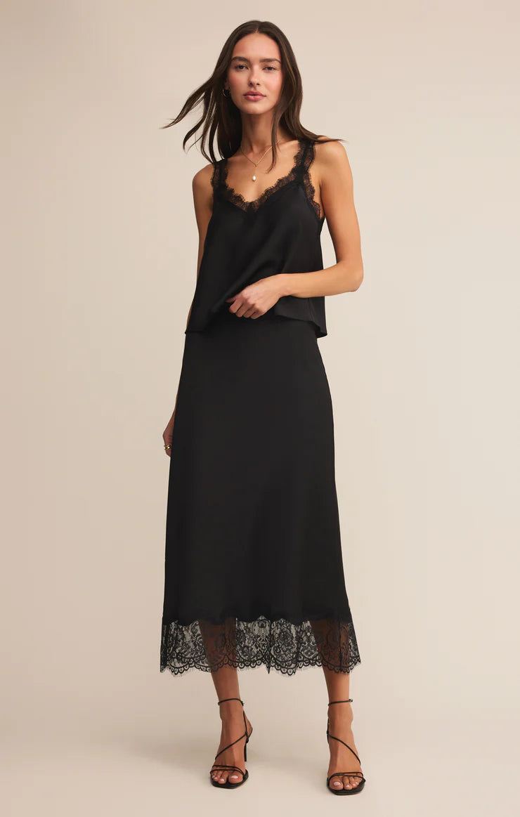 Uma Lace Satin Cami
