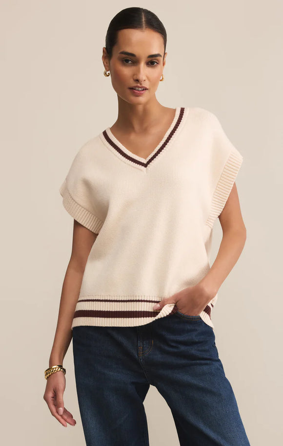 Fletcher Sweater Vest - Greige Goods