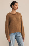 Romnie Whipstitch Sweater - Greige Goods
