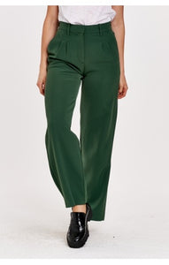 Adelaid Pleated Wide Leg Pant - Greige Goods