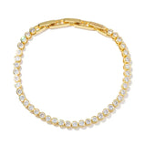 Gold Diamond Tennis Bracelet - Greige Goods
