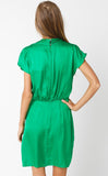 Lexi Satin Dress - Greige Goods