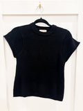 Short Sleeve Crewneck Sweater