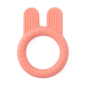 Rattle Teether - Greige Goods