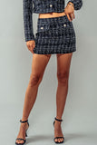 Plaid Enchantment Mini Skirt