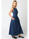 Denim Days Maxi Dress