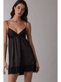 Twisted Sweetheart Mini Dress - Greige Goods