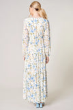 Luz Floral Maxi Dress - Greige Goods